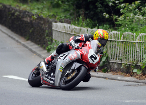 Cameron Donald at Braddan Bridge in 2013